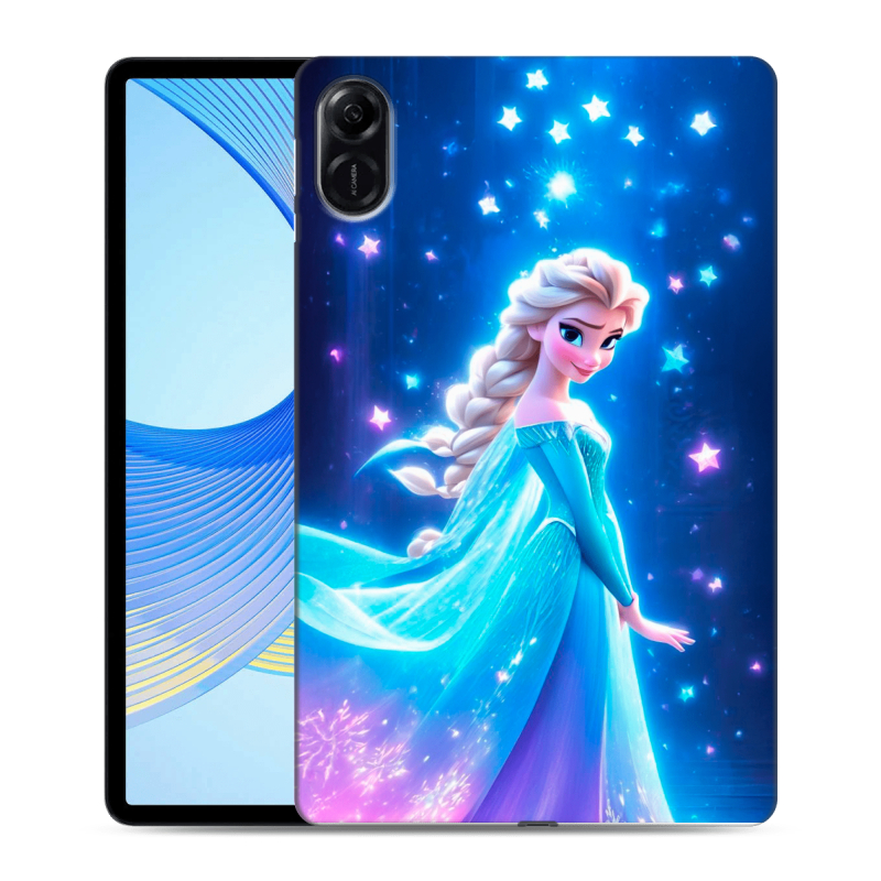 Силиконовый противоударный чехол на Huawei Honor Pad X9 с принтом Холодное сердце Frozen Силиконовый противоударный чехол на Huawei Honor Pad X9 с принтом Холодное сердце Frozen