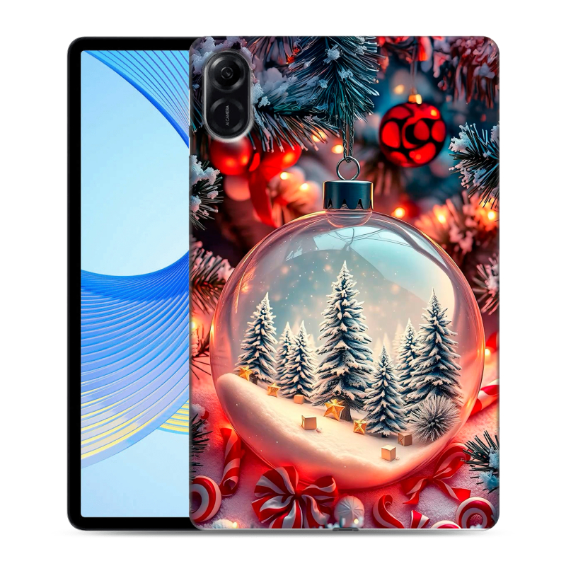Силиконовый чехол на Huawei Honor Pad X9 с принтом Новый год Силиконовый чехол на Huawei Honor Pad X9 с принтом Новый год