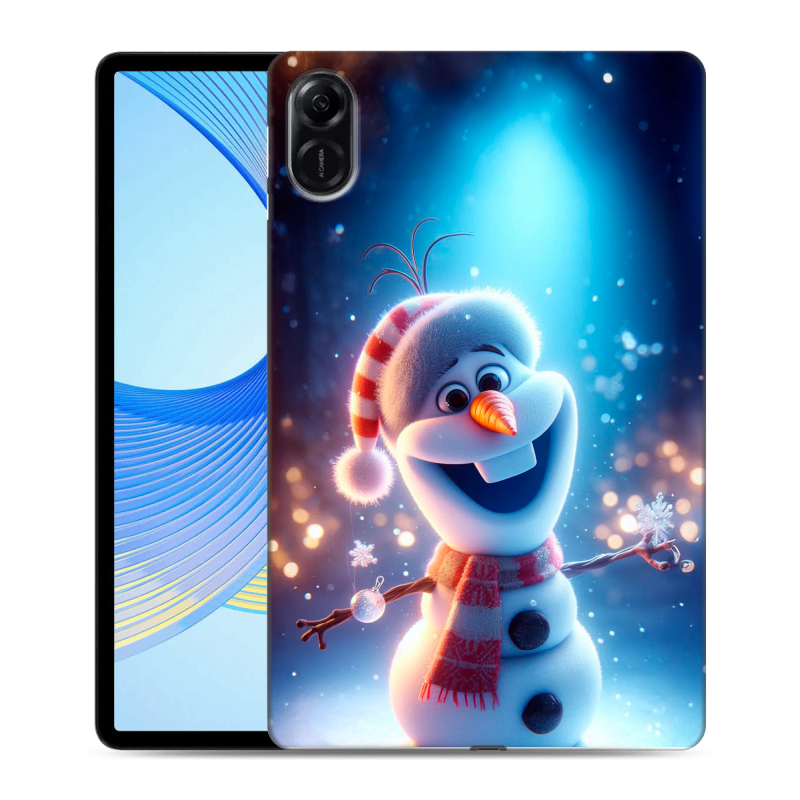 Силиконовый противоударный чехол на Huawei Honor Pad X9 с принтом Новый год Силиконовый противоударный чехол на Huawei Honor Pad X9 с принтом Новый год