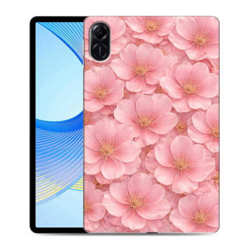 Силиконовый противоударный чехол на Huawei Honor Pad X9 с принтом женский Силиконовый противоударный чехол на Huawei Honor Pad X9 с принтом женский