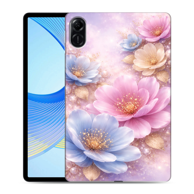 Силиконовый чехол на планшета Huawei Honor Pad X9 с принтом женский Силиконовый чехол на планшета Huawei Honor Pad X9 с принтом женский
