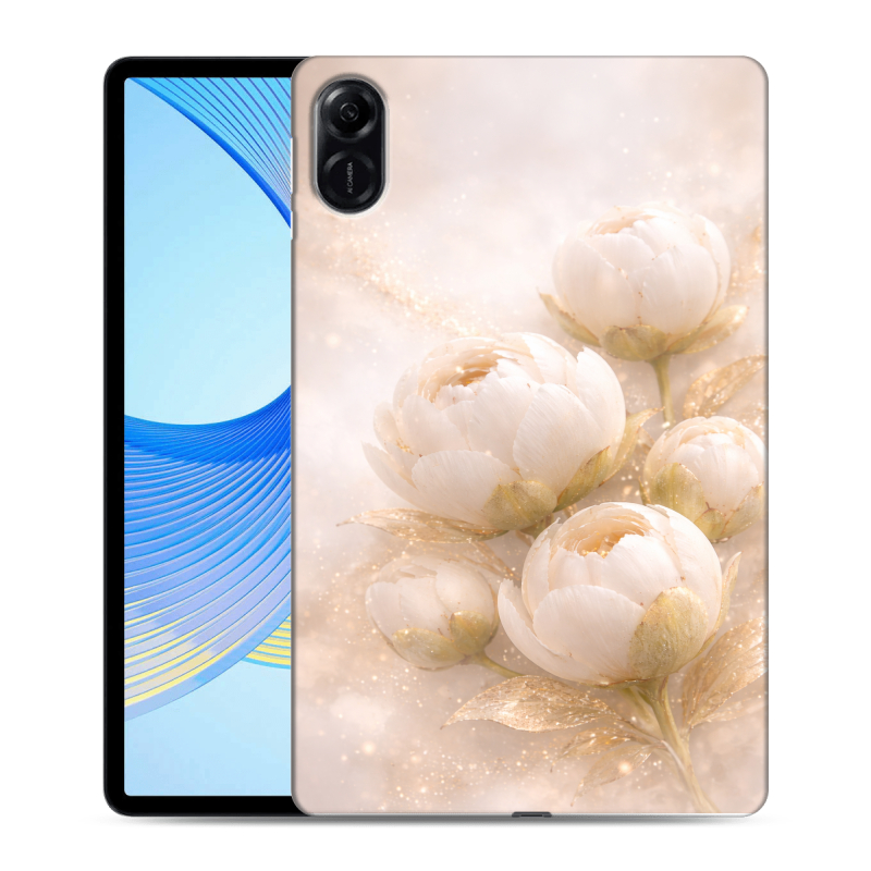 Силиконовый противоударный чехол на Huawei Honor Pad X9 с принтом женский Силиконовый противоударный чехол на Huawei Honor Pad X9 с принтом женский