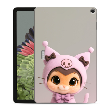 Силиконовый противоударный чехол на Google Pixel Tablet с принтом Куроми Kuromi Силиконовый противоударный чехол на Google Pixel Tablet с принтом Куроми Kuromi