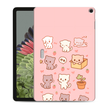 Силиконовый противоударный чехол на Google Pixel Tablet с принтом Hello Kitty Хелоу Кити Силиконовый противоударный чехол на Google Pixel Tablet с принтом Hello Kitty Хелоу Кити