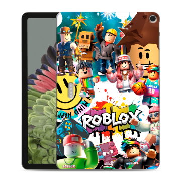 Силиконовый противоударный чехол на Google Pixel Tablet с принтом Roblox Роблокс Силиконовый противоударный чехол на Google Pixel Tablet с принтом Roblox Роблокс