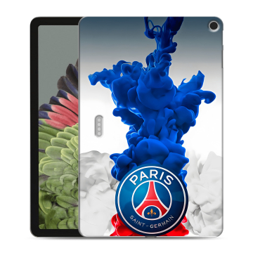 Силиконовый противоударный чехол на Google Pixel Tablet с принтом PSG ПСЖ Силиконовый противоударный чехол на Google Pixel Tablet с принтом PSG ПСЖ