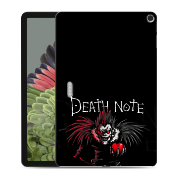 Силиконовый противоударный чехол на Google Pixel Tablet с принтом Death note Тетрадь смерти Силиконовый противоударный чехол на Google Pixel Tablet с принтом Death note Тетрадь смерти