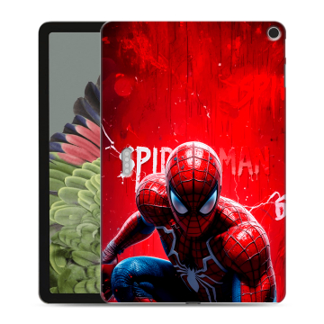 Силиконовый противоударный чехол на Google Pixel Tablet с принтом Spiderman Человек паук Силиконовый противоударный чехол на Google Pixel Tablet с принтом Spiderman Человек паук