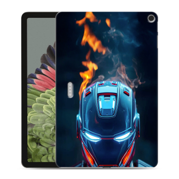 Силиконовый противоударный чехол на Google Pixel Tablet с принтом IronMan Железный человек Силиконовый противоударный чехол на Google Pixel Tablet с принтом IronMan Железный человек