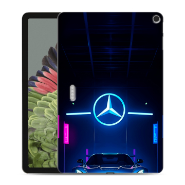 Силиконовый противоударный чехол на Google Pixel Tablet с принтом Mercedes Мерседес Силиконовый противоударный чехол на Google Pixel Tablet с принтом Mercedes Мерседес