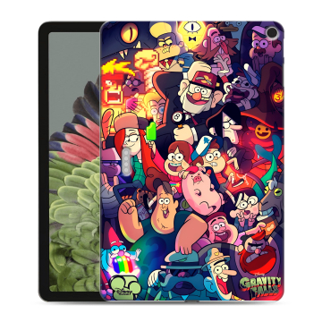 Силиконовый противоударный чехол на Google Pixel Tablet с принтом Gravity Falls Гравити Фолз Силиконовый противоударный чехол на Google Pixel Tablet с принтом Gravity Falls Гравити Фолз