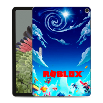 Силиконовый противоударный чехол на Google Pixel Tablet с принтом Roblox Роблокс Силиконовый противоударный чехол на Google Pixel Tablet с принтом Roblox Роблокс