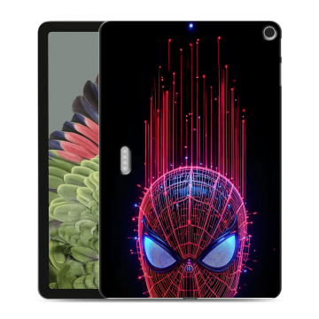 Силиконовый противоударный чехол на Google Pixel Tablet с принтом Spiderman Человек паук Силиконовый противоударный чехол на Google Pixel Tablet с принтом Spiderman Человек паук