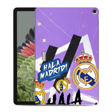 Силиконовый противоударный чехол на Google Pixel Tablet с принтом Real Madrid Реал Мадрид Силиконовый противоударный чехол на Google Pixel Tablet с принтом Real Madrid Реал Мадрид