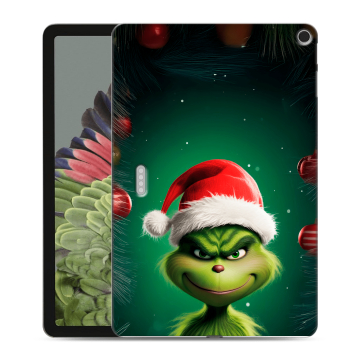 Силиконовый противоударный чехол на Google Pixel Tablet с принтом Гринч Новый год Рождество Силиконовый противоударный чехол на Google Pixel Tablet с принтом Гринч Новый год Рождество