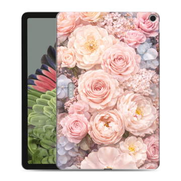 Силиконовый противоударный чехол на Google Pixel Tablet с принтом женский Силиконовый противоударный чехол на Google Pixel Tablet с принтом женский