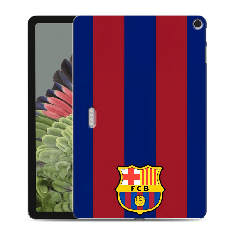 Силиконовый противоударный чехол на Google Pixel Tablet с принтом Барселона Barcelona Силиконовый противоударный чехол на Google Pixel Tablet с принтом Барселона Barcelona