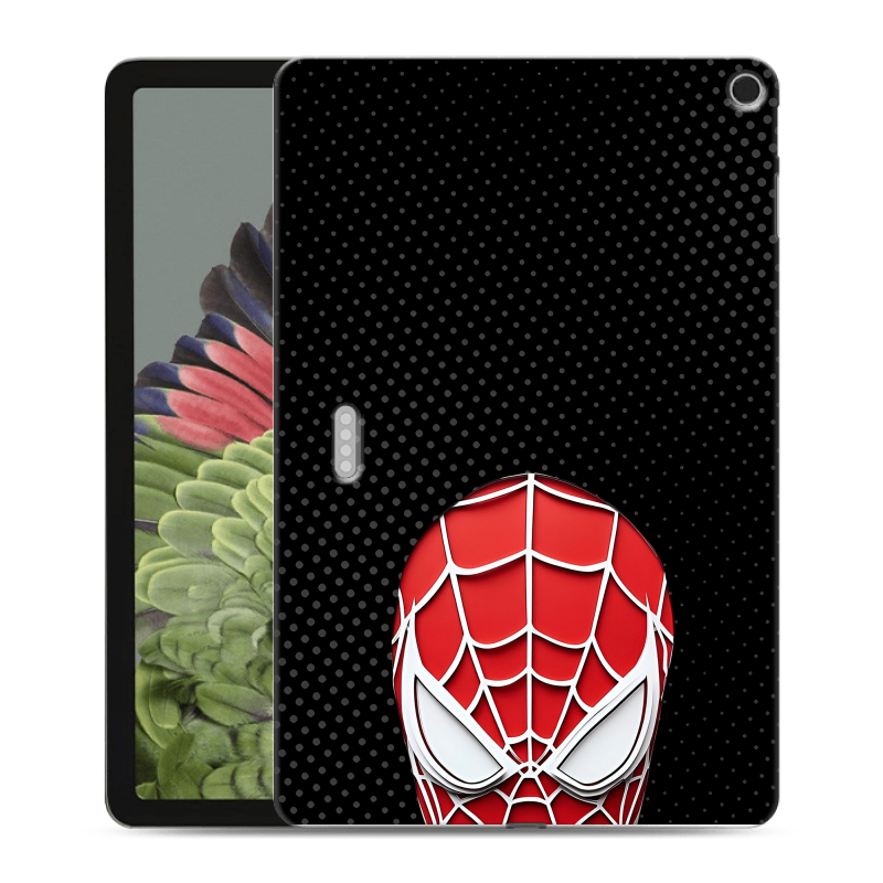 Силиконовый противоударный чехол на Google Pixel Tablet с принтом человек паук spiderman Силиконовый противоударный чехол на Google Pixel Tablet с принтом человек паук spiderman