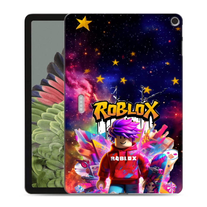 Силиконовый противоударный чехол на Google Pixel Tablet с принтом Roblox Роблокс Силиконовый противоударный чехол на Google Pixel Tablet с принтом Roblox Роблокс
