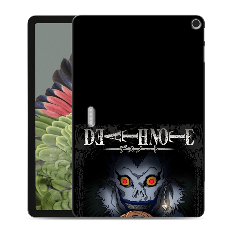 Силиконовый противоударный чехол на Google Pixel Tablet с принтом Death note Тетрадь смерти Силиконовый противоударный чехол на Google Pixel Tablet с принтом Death note Тетрадь смерти
