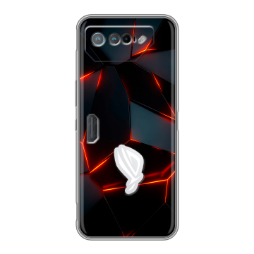 Силиконовый чехол на ASUS ROG Phone 7 с принтом Яркие абстракции Силиконовый чехол на ASUS ROG Phone 7 с принтом Яркие абстракции