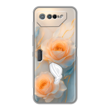 Силиконовый чехол на ASUS ROG Phone 7 с принтом Женский Силиконовый чехол на ASUS ROG Phone 7 с принтом Женский