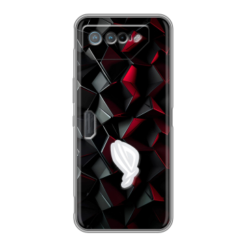 Силиконовый чехол на ASUS ROG Phone 7 с принтом Абстракция Силиконовый чехол на ASUS ROG Phone 7 с принтом Абстракция