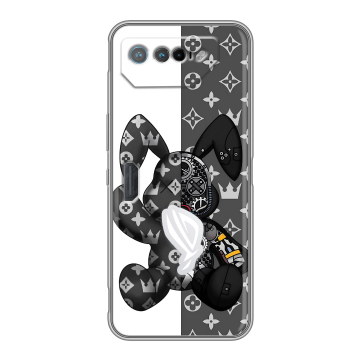 Силиконовый чехол на ASUS ROG Phone 7 с принтом Луи робот Силиконовый чехол на ASUS ROG Phone 7 с принтом Луи робот