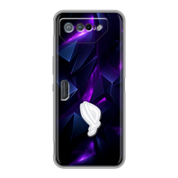 Силиконовый чехол на ASUS ROG Phone 7 с принтом Абстракиция