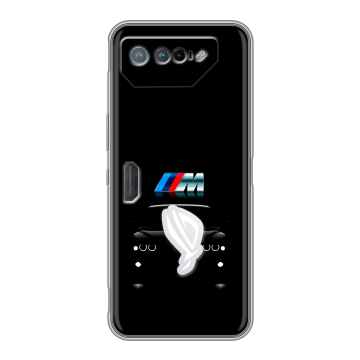 Силиконовый чехол на ASUS ROG Phone 7 с принтом БМВ BMW Силиконовый чехол на ASUS ROG Phone 7 с принтом БМВ BMW