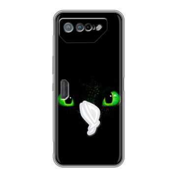 Силиконовый чехол на ASUS ROG Phone 7 с принтом Как приручить дракона Силиконовый чехол на ASUS ROG Phone 7 с принтом Как приручить дракона