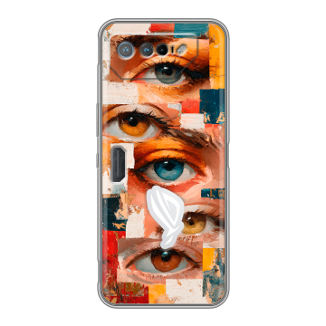 Силиконовый чехол на ASUS ROG Phone 7 с принтом Модный принт Силиконовый чехол на ASUS ROG Phone 7 с принтом Модный принт