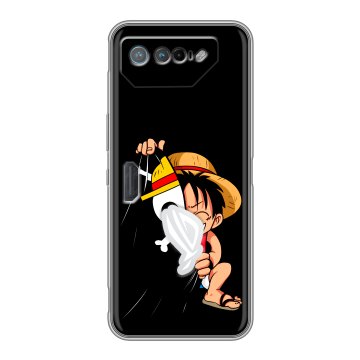 Силиконовый чехол на ASUS ROG Phone 7 с принтом One Piece Ван Пис Силиконовый чехол на ASUS ROG Phone 7 с принтом One Piece Ван Пис