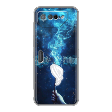 Силиконовый чехол на ASUS ROG Phone 7 с принтом Harry Potter Гарри Поттер Силиконовый чехол на ASUS ROG Phone 7 с принтом Harry Potter Гарри Поттер