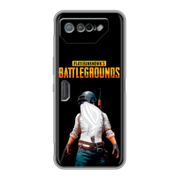 Силиконовый чехол на ASUS ROG Phone 7 с принтом PUGB ПАГБ Силиконовый чехол на ASUS ROG Phone 7 с принтом PUGB ПАГБ