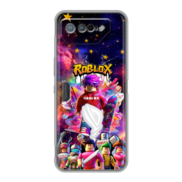 Силиконовый чехол на ASUS ROG Phone 7 с принтом Roblox Роблокс Силиконовый чехол на ASUS ROG Phone 7 с принтом Roblox Роблокс