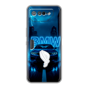 Силиконовый чехол на ASUS ROG Phone 7 с принтом BMW БМВ Силиконовый чехол на ASUS ROG Phone 7 с принтом BMW БМВ