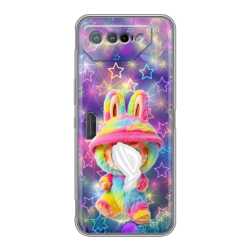 Силиконовый чехол на ASUS ROG Phone 7 с принтом Labubu Лабубу Силиконовый чехол на ASUS ROG Phone 7 с принтом Labubu Лабубу