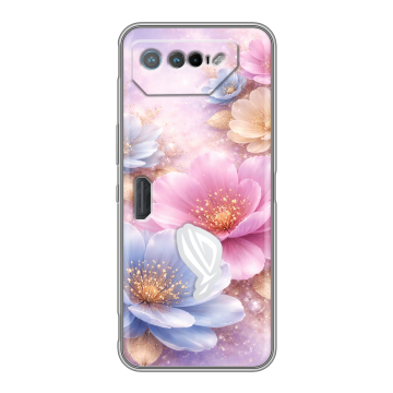 Силиконовый чехол на ASUS ROG Phone 7 с принтом женский