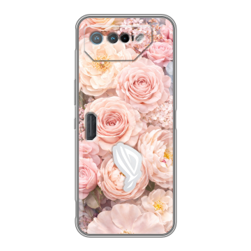 Силиконовый чехол на ASUS ROG Phone 7 с принтом женский