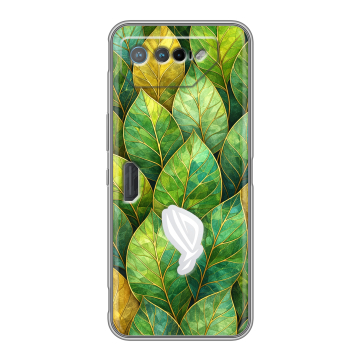 Силиконовый чехол на ASUS ROG Phone 7 с принтом женский