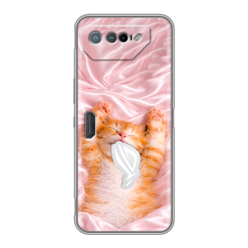 Силиконовый чехол на ASUS ROG Phone 7 с принтом женский