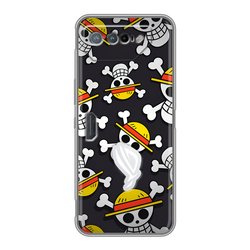 Силиконовый чехол на ASUS ROG Phone 7 с принтом One Piece Ван Пис Силиконовый чехол на ASUS ROG Phone 7 с принтом One Piece Ван Пис