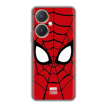Силиконовый чехол на Vivo Y27 4G с принтом человек паук spiderman Силиконовый чехол на Vivo Y27 4G с принтом человек паук spiderman