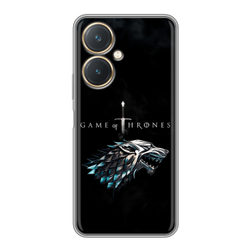 Силиконовый чехол на Vivo Y27 4G с принтом Игра Престолов Game Thrones
