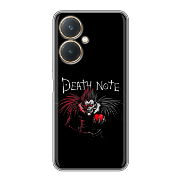 Силиконовый чехол на Vivo Y27 4G с принтом Death note Тетрадь смерти