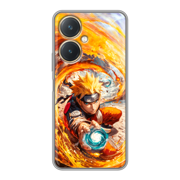 Силиконовый чехол на Vivo Y27 4G с принтом Аниме Наруто Naruto