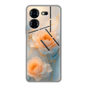Силиконовый чехол на Tecno Pova 5 Pro с принтом Женский Силиконовый чехол на Tecno Pova 5 Pro с принтом Женский