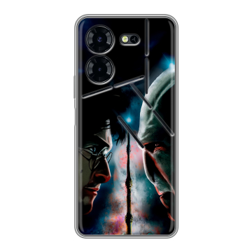 Силиконовый чехол на Tecno Pova 5 Pro с принтом Гарри Поттер Harry Potter