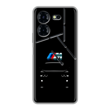 Силиконовый чехол на Tecno Pova 5 Pro с принтом БМВ BMW